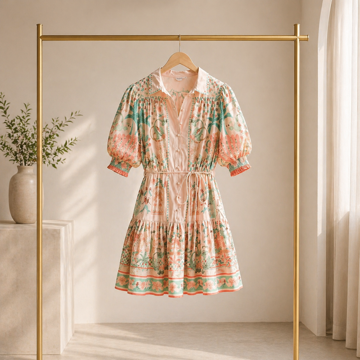 Amara Floral Mini Dress