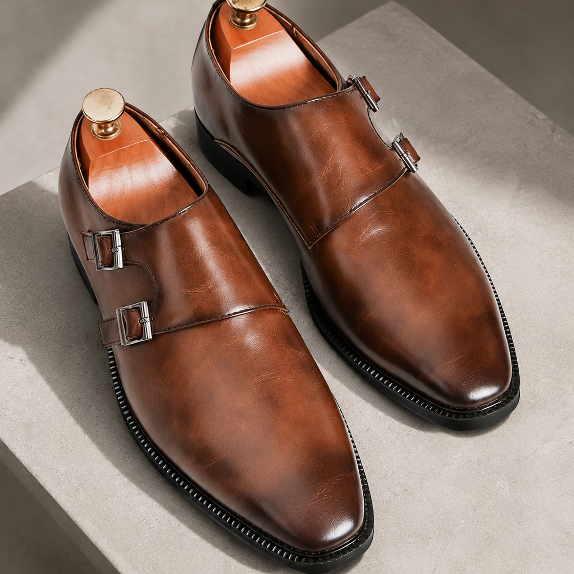 Heritage Monk Strap Shoes