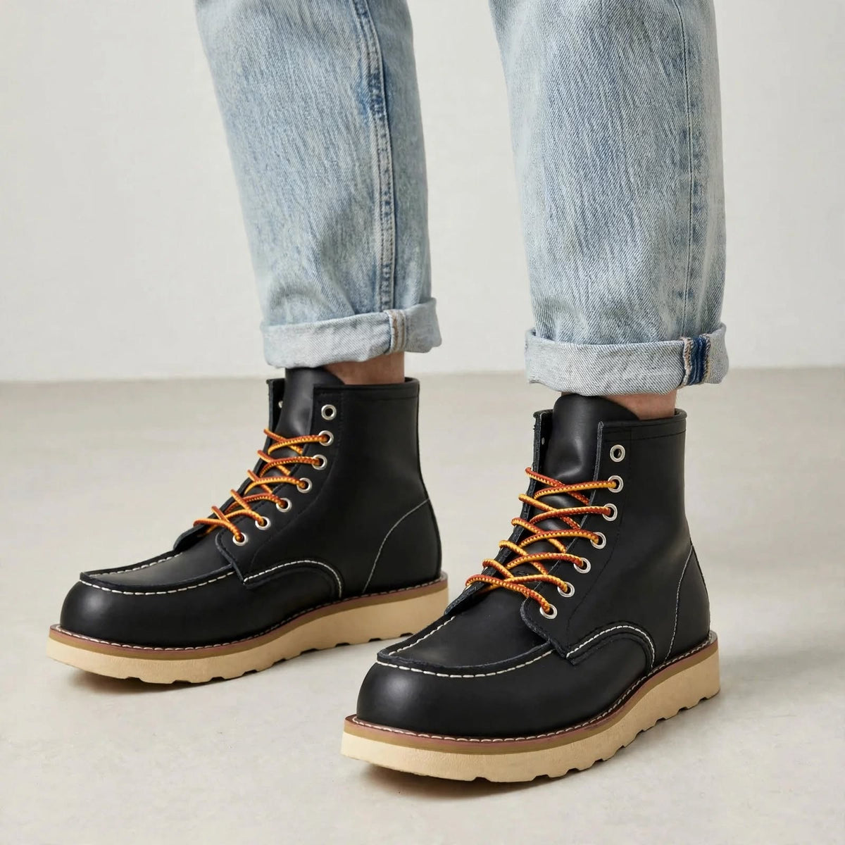 The Garrison Moc Toe Boot
