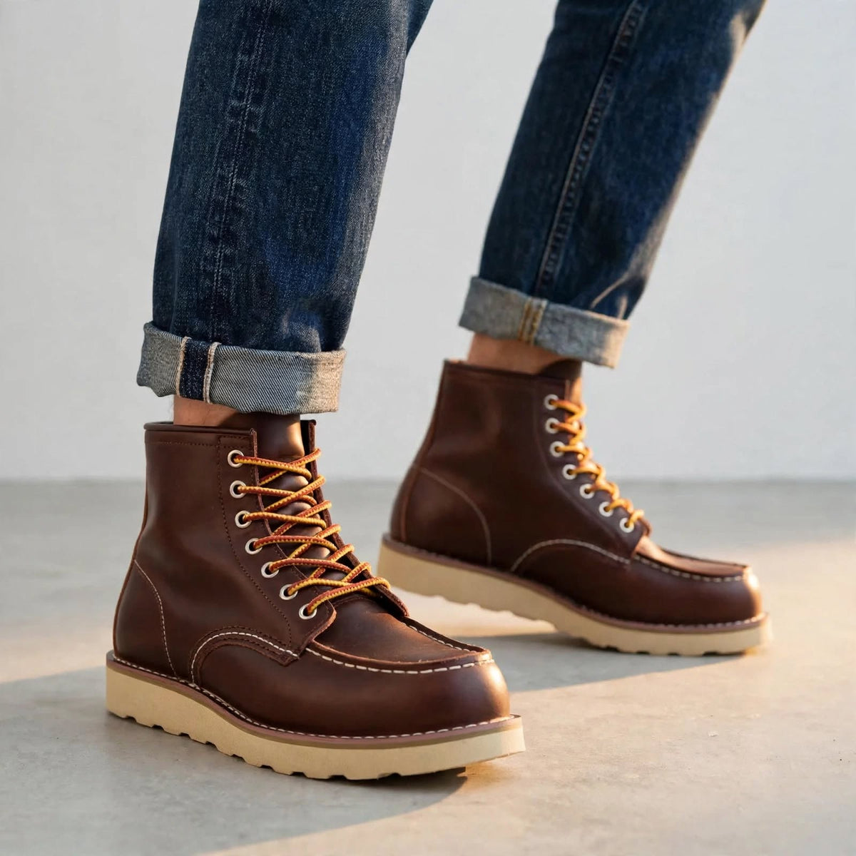 The Garrison Moc Toe Boot