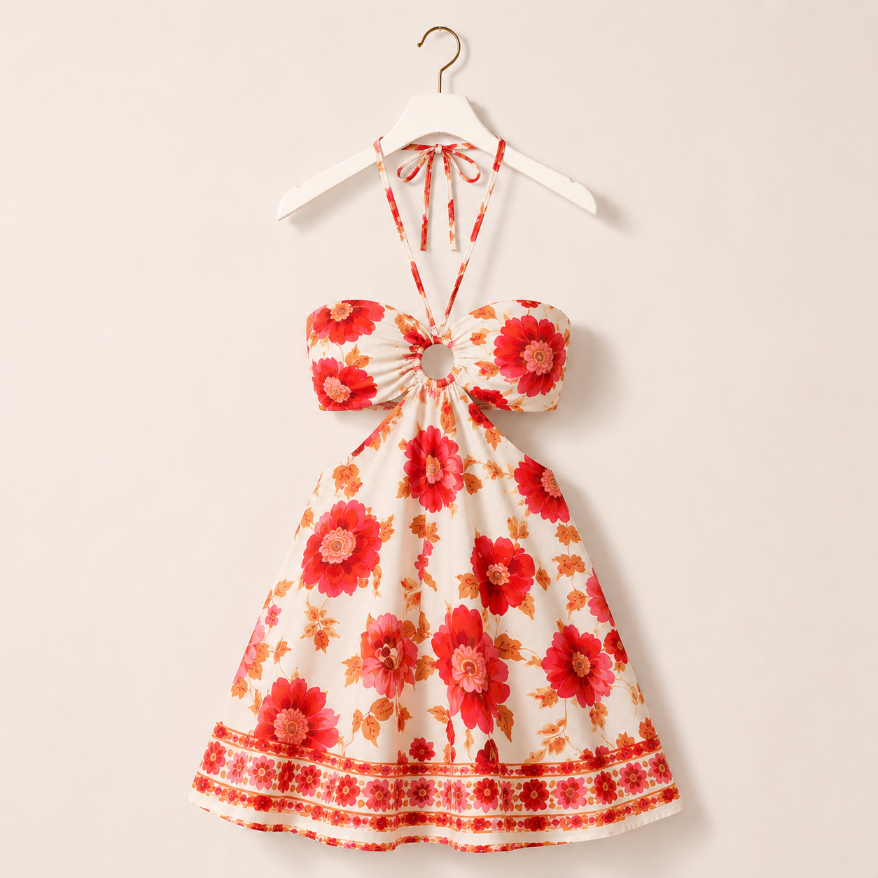 The Maribel Halter Dress