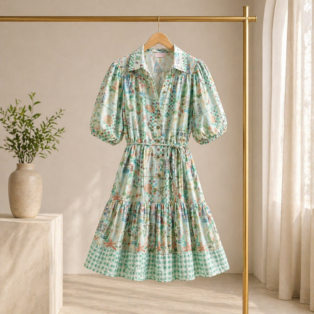 Amara Floral Mini Dress
