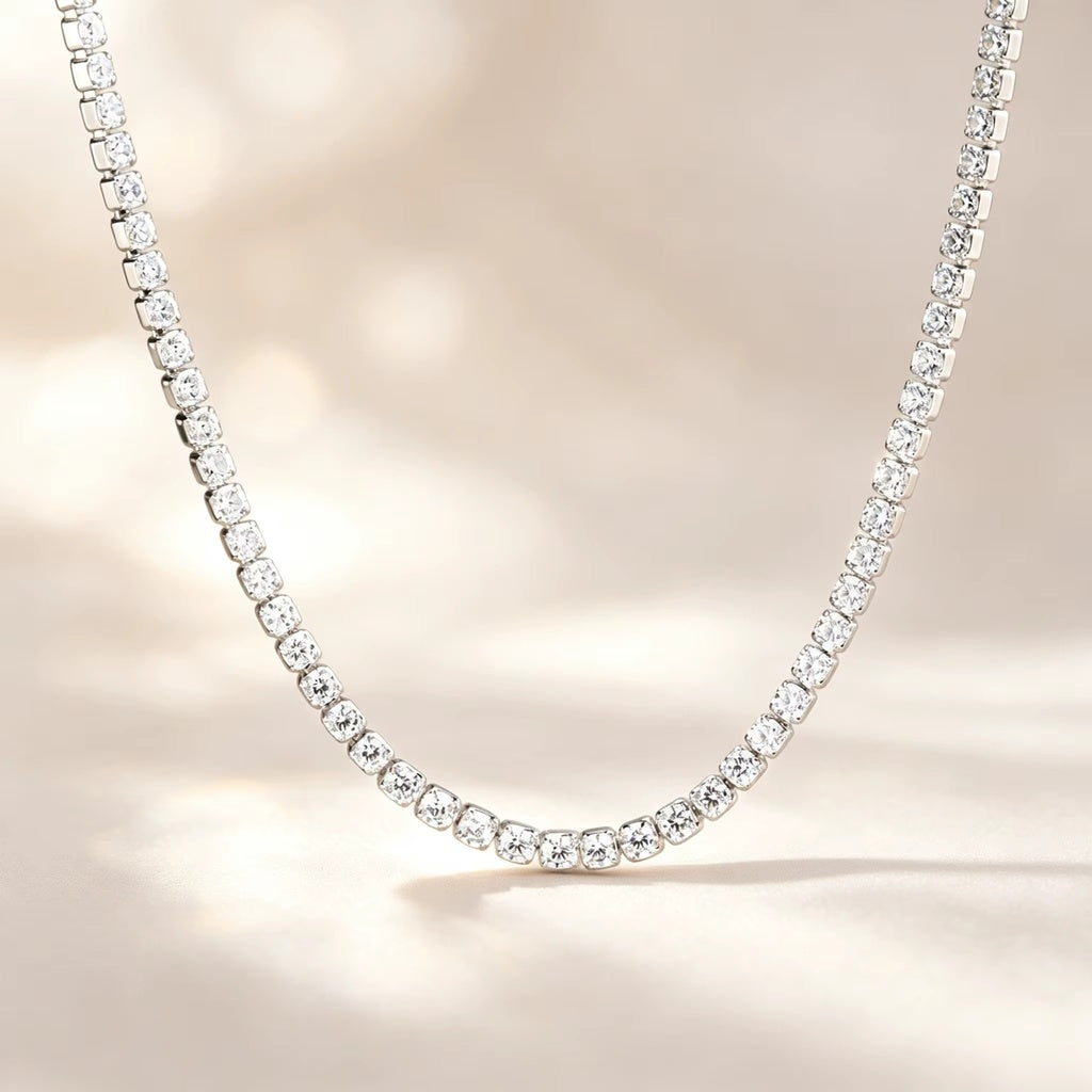 The Reese Tennis Necklace