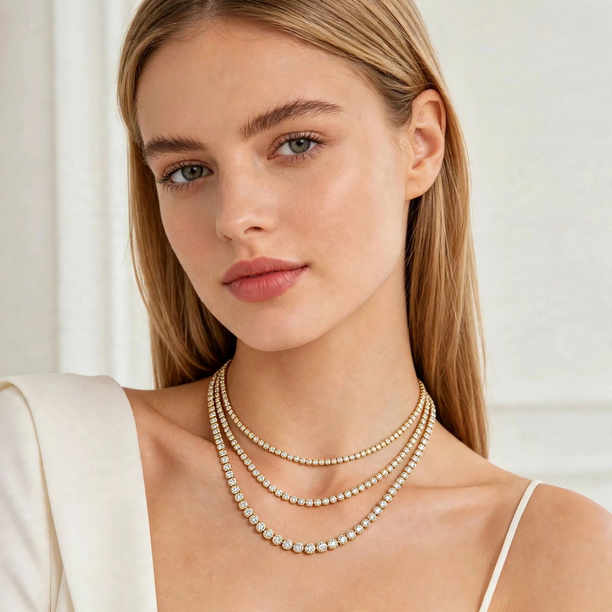 The Reese Tennis Necklace